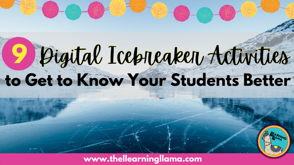 digital icebreaker activities for the first day of spanish class