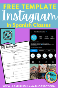 Instagram Template for students