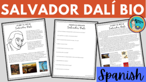 salvador dali biography in spanish for kids