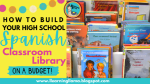 how to build your spanish classroom library on a budget