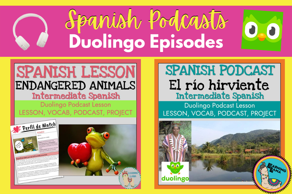 duolingo podcasts for high school students