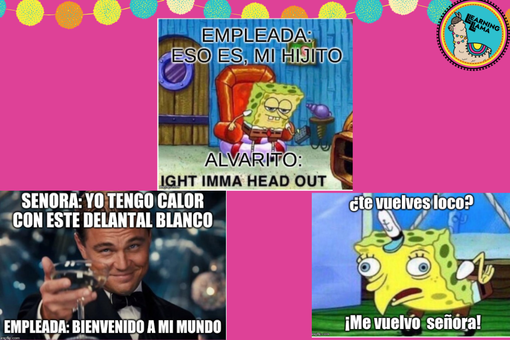 spanish memes about el delantal blanco