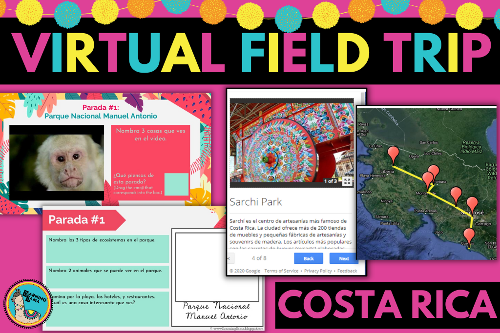 virtual field trip to costa rica on google earth