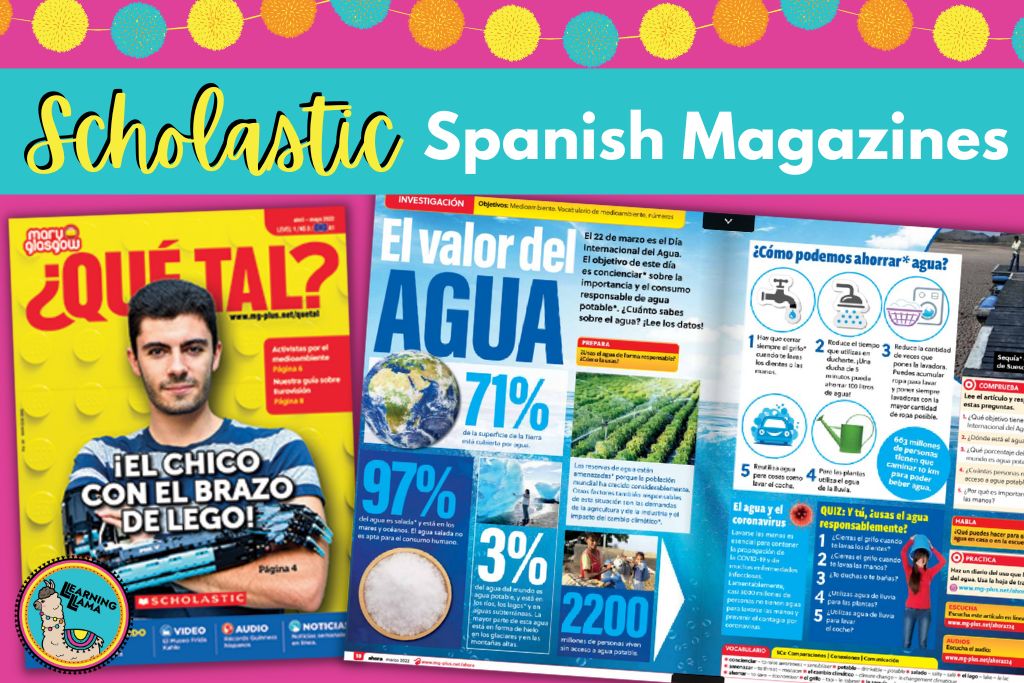 scholastic magazines for spanish students