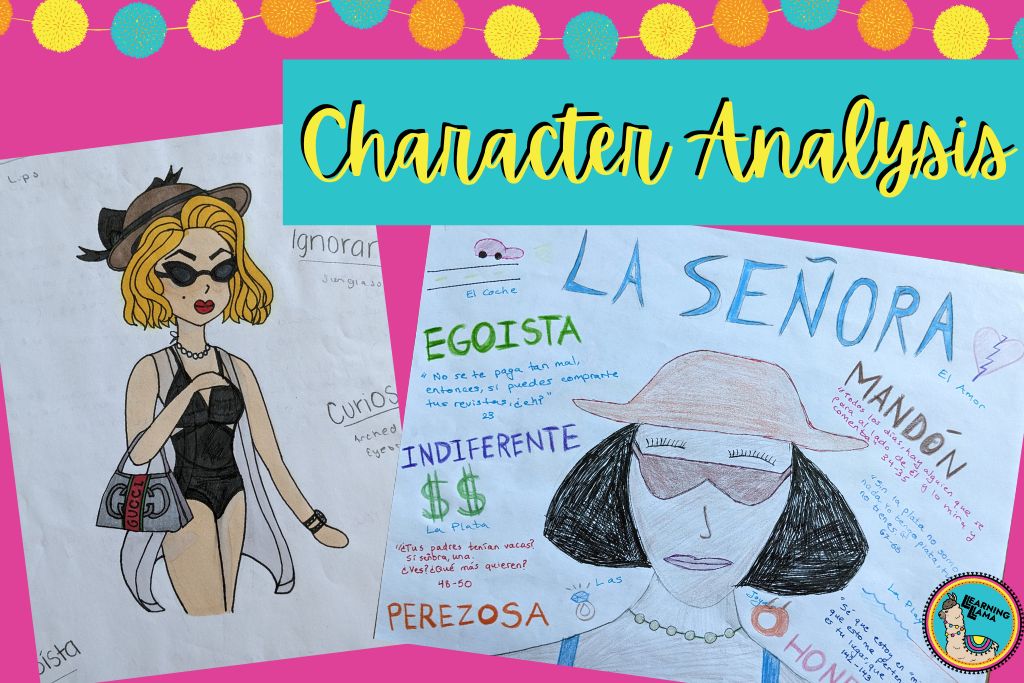 character analysis el delantal blanco drawings of la senora and la empleada