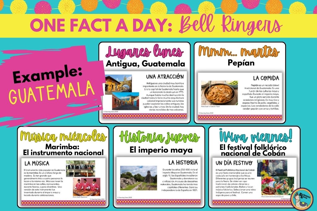 one fact a day to teach about hispanic culture