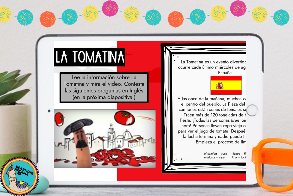 virtual field trip to la tomatina