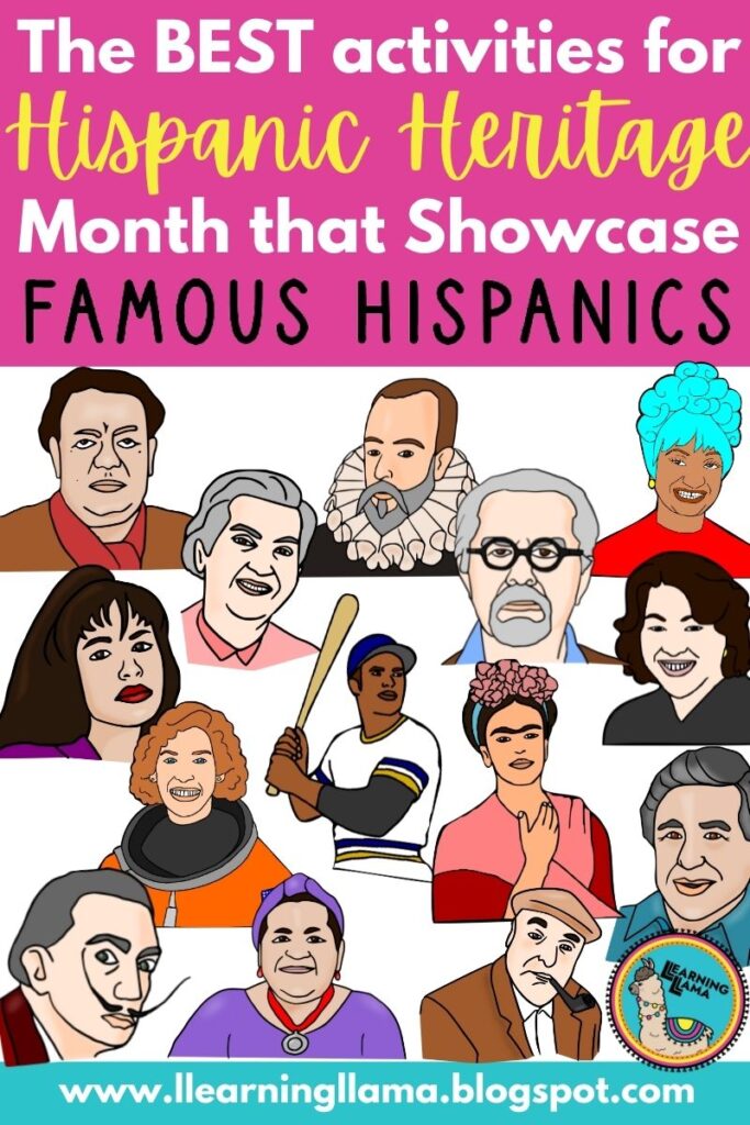 activities for spanish class during hispanic heritage month