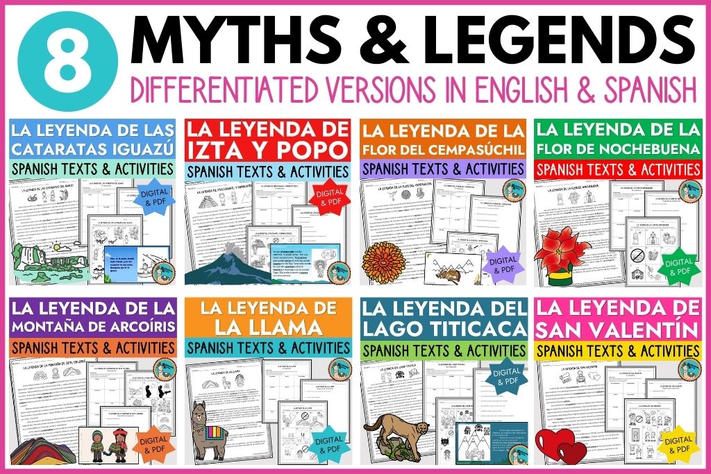 myths and legends in spanish class