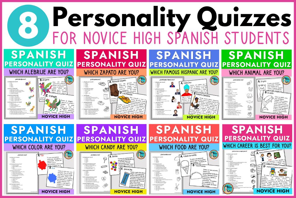 8 personality quizzes buzzfeed style for novice high spanish students