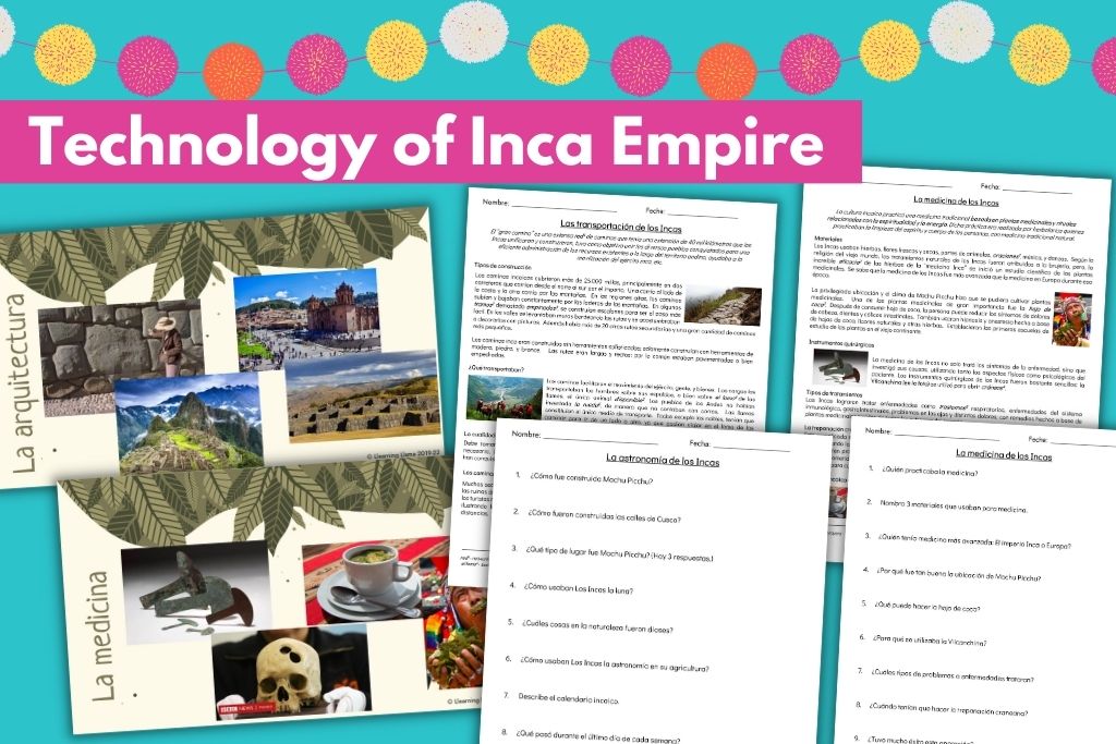 readings and images about the technology of the inca empire