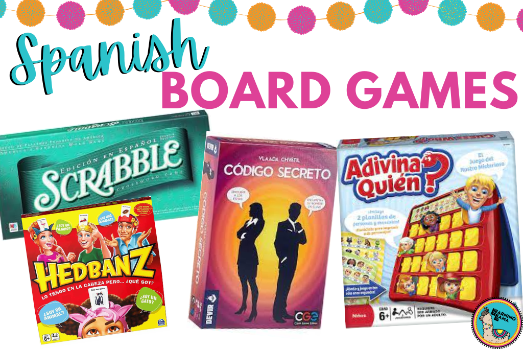 spanish board games to play with students