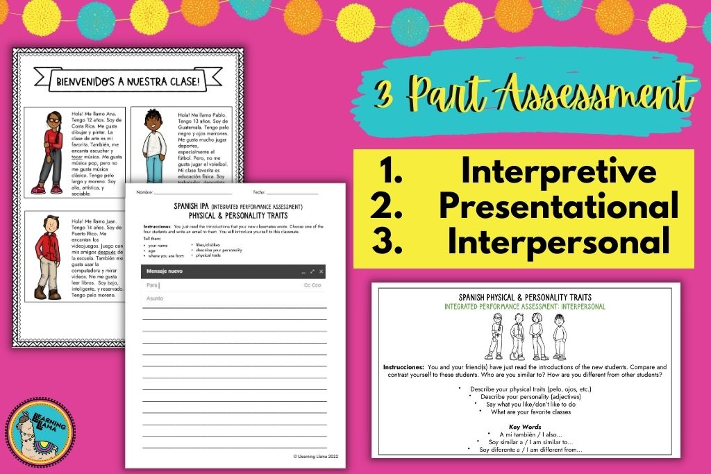 An integrated performance assessment is a 3 part assessment for world language classes