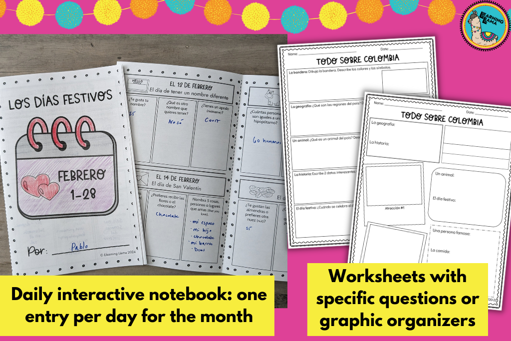 how to keep students accountable during classroom routines with interactive notebooks and worksheets