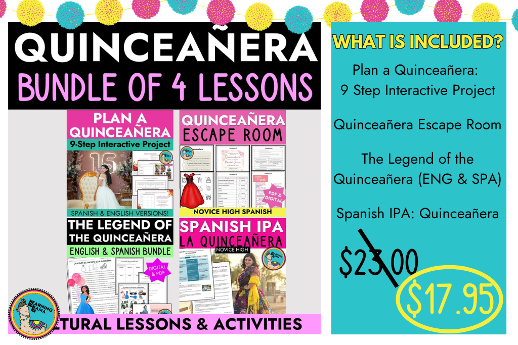 quinceanera lessons for spanish class