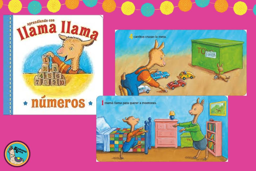 llama llama numeros in spanish board book