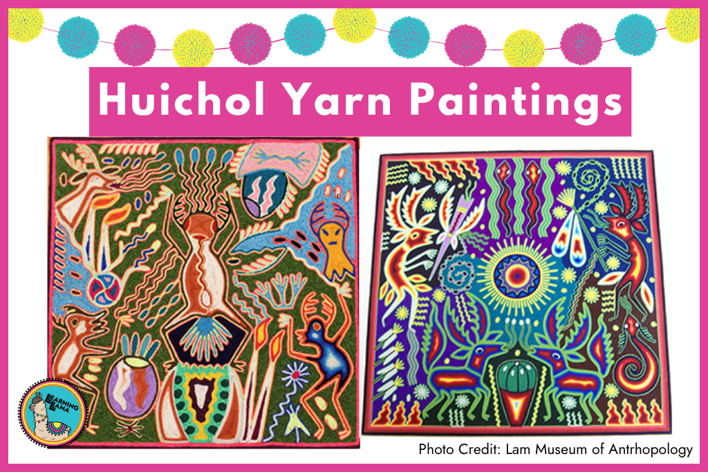huichol yarn paintings as a form of hispanic folk art