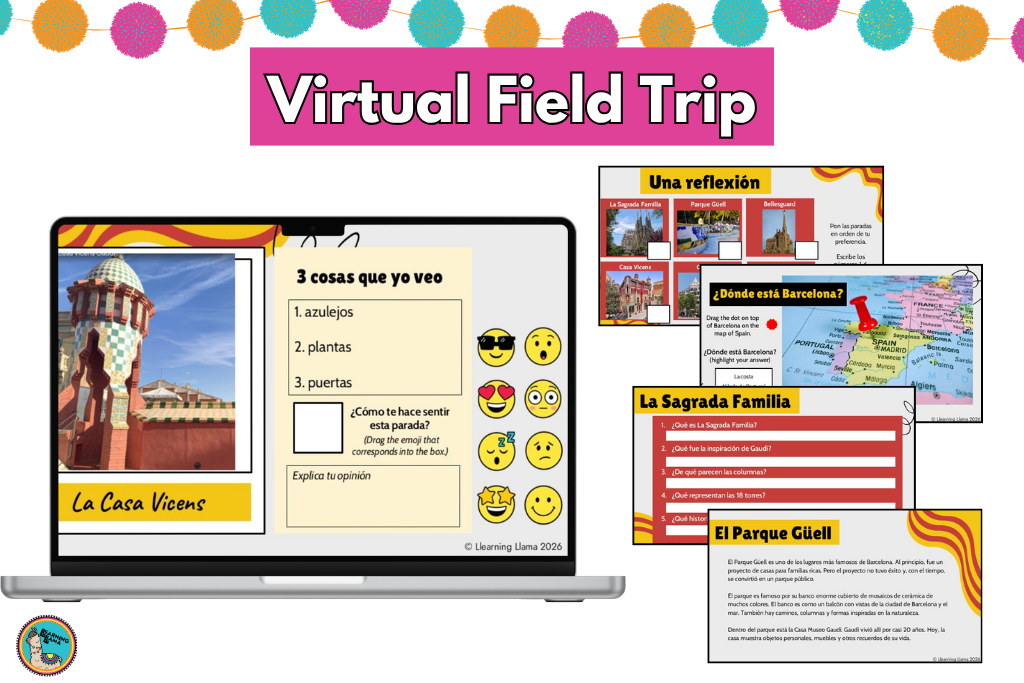 virtual field trip to barcelona to explore antoni gaudi buildings in spain