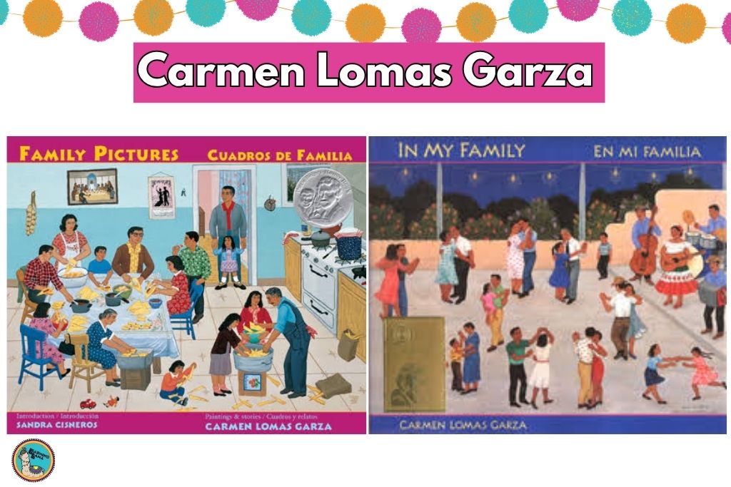 carmen lomas garza books with her paintings to teach about hispanic holidays