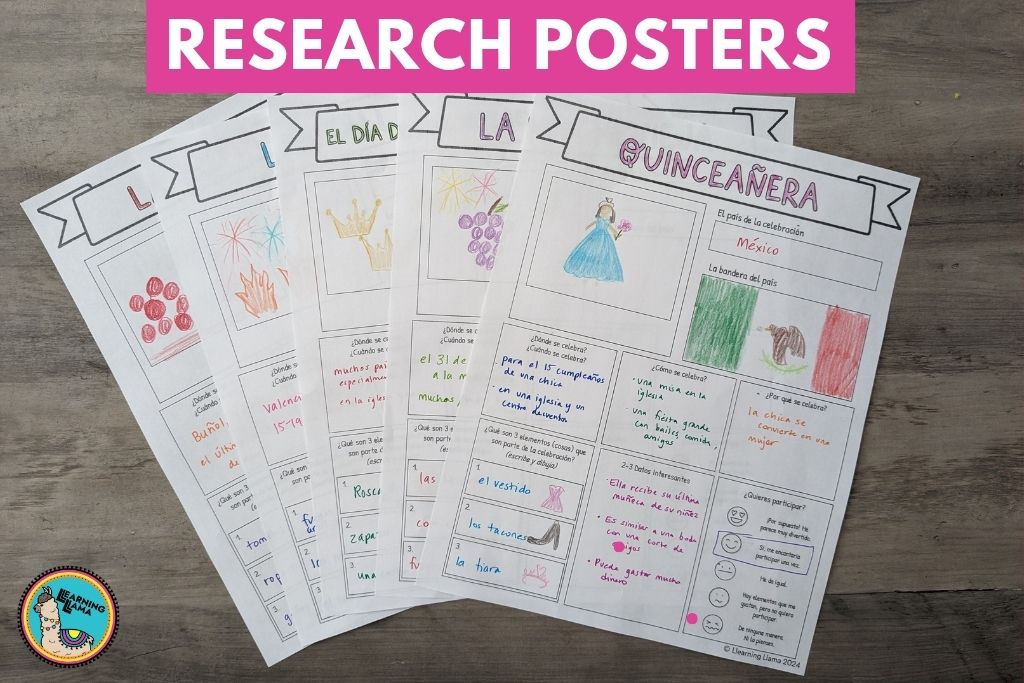 research posters for hispanic festivals and holidays